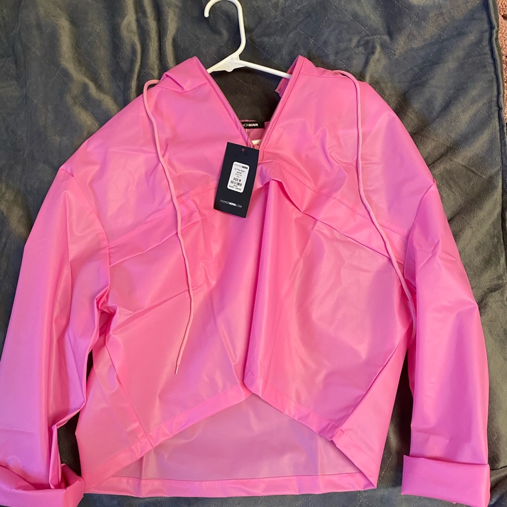 Pink Rain Jacket